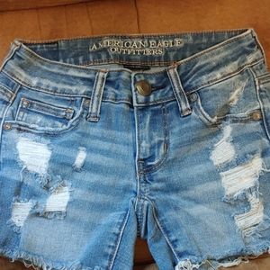 AE jean shorts